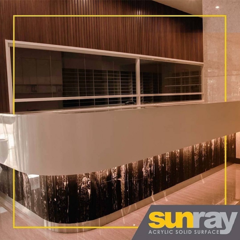 PROJECT : Sunray Solid Surface at Rs. Carolus, Jakarta